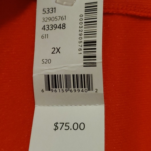 🆕️ NWT Champion Track Suit Jacket plus Sz 2x - Picture 7 of 8